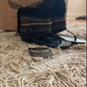 Emonk Ebiza Native Soul Sandals size 7.5